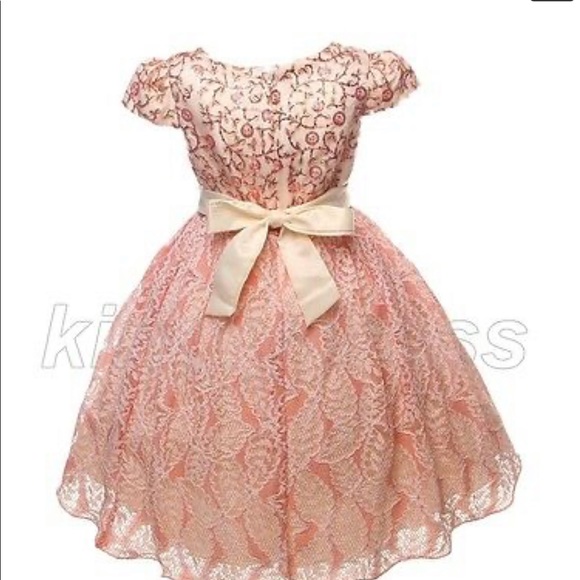NWT Beautiful Girls Pageant Party Dress - Picture 4 of 9